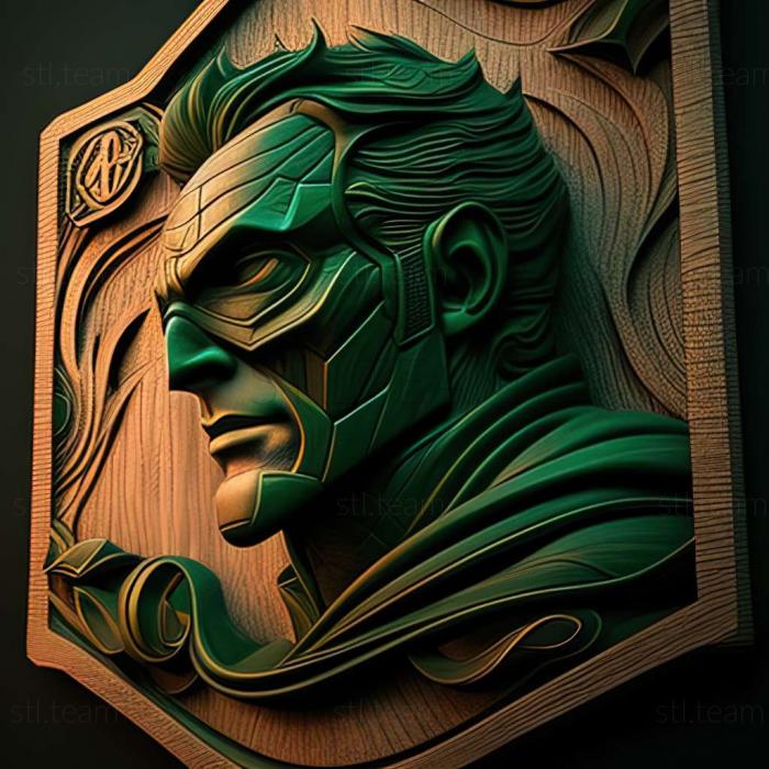 3D модель Гра Green Lantern Rise of the Manhunters (STL)
